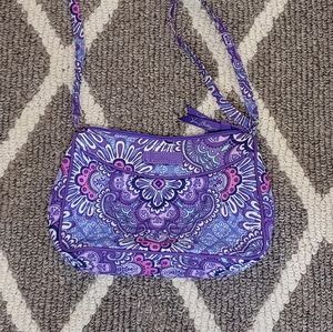 Vera Bradley Small Crossbody - Lilac Tapes…
